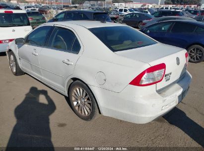 2008 MERCURY MILAN I4 PREMIER White  Gasoline 3MEHM08Z78R663568 photo #4