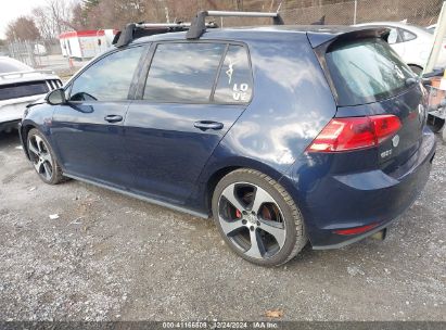 2016 VOLKSWAGEN GOLF GTI S 4-DOOR Blue  Gasoline 3VW5T7AU8GM066985 photo #4