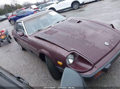 1982 DATSUN 280ZX Burgundy  Gasoline JN1HZ04S0CX452596 photo #1