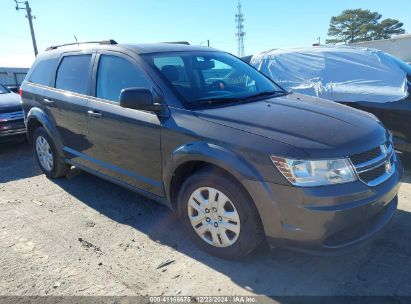 2017 DODGE JOURNEY SE Gray  Gasoline 3C4PDCAB2HT557110 photo #1