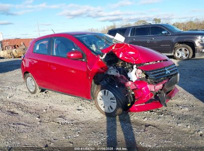 2024 MITSUBISHI MIRAGE ES/LE Maroon  Gasoline ML32AUHJ6RH017252 photo #1