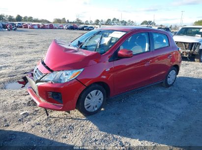 2024 MITSUBISHI MIRAGE ES/LE Maroon  Gasoline ML32AUHJ6RH017252 photo #3