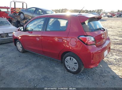 2024 MITSUBISHI MIRAGE ES/LE Maroon  Gasoline ML32AUHJ6RH017252 photo #4