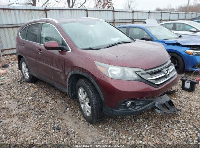 2014 HONDA CR-V EX-L Burgundy  Gasoline 5J6RM4H76EL032679 photo #1