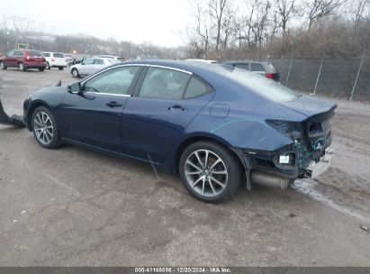 2017 ACURA TLX TECHNOLOGY PACKAGE Blue  Gasoline 19UUB3F58HA003610 photo #4