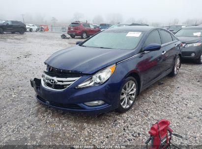 2012 HYUNDAI SONATA SE Blue  Gasoline 5NPEC4ACXCH383191 photo #3