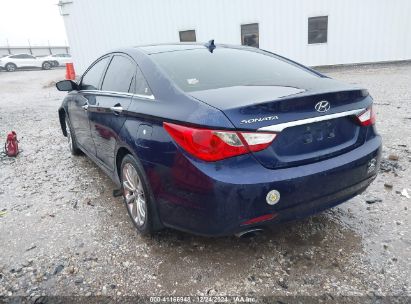 2012 HYUNDAI SONATA SE Blue  Gasoline 5NPEC4ACXCH383191 photo #4