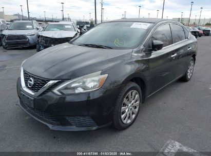 2016 NISSAN SENTRA S Black  Gasoline 3N1AB7AP0GY288687 photo #3