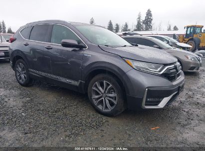 2022 HONDA CR-V HYBRID TOURING Gray  Hybrid 5J6RT6H93NL029075 photo #1