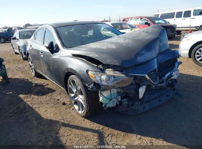 2015 MAZDA MAZDA6 I GRAND TOURING Gray  Gasoline JM1GJ1W67F1165026 photo #1