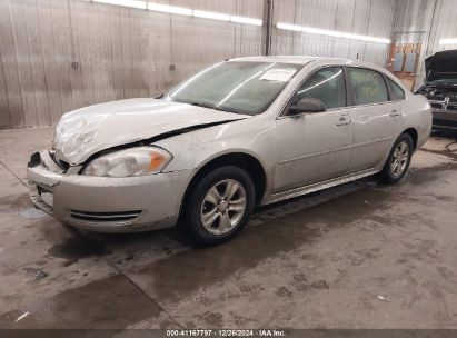 2014 CHEVROLET IMPALA LIMITED LS Silver  Gasoline 2G1WA5E39E1171924 photo #3