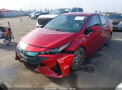 2017 TOYOTA PRIUS PRIME ADVANCED Red  Hybrid JTDKARFP7H3067297 photo #3