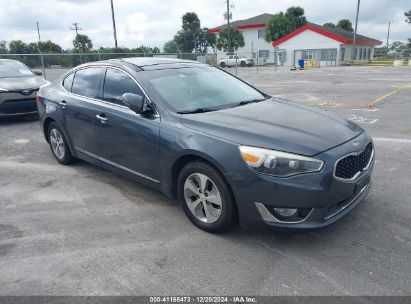 2015 KIA CADENZA PREMIUM Gray  Gasoline KNALN4D77F5177795 photo #1