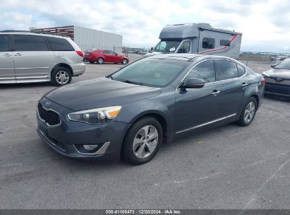 2015 KIA CADENZA PREMIUM Gray  Gasoline KNALN4D77F5177795 photo #3