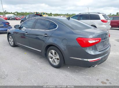 2015 KIA CADENZA PREMIUM Gray  Gasoline KNALN4D77F5177795 photo #4