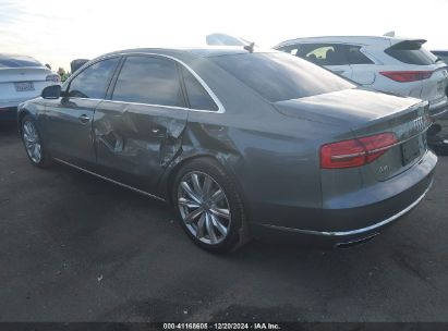 2016 AUDI A8 L 3.0T Gray  Gasoline WAU34AFD1GN020818 photo #4