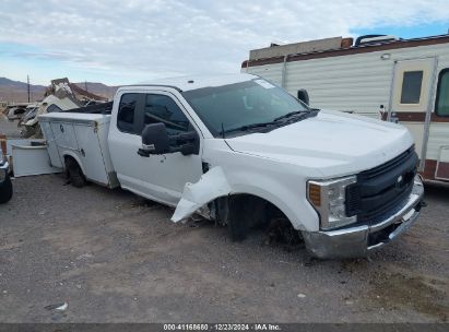 2019 FORD F-250 XL White  Gasoline 1FT7X2B6XKED02408 photo #1