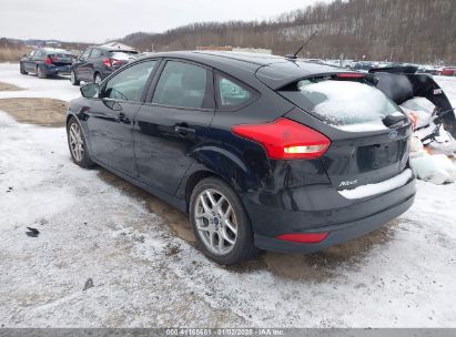 2015 FORD FOCUS SE Black  Gasoline 1FADP3K2XFL299605 photo #4