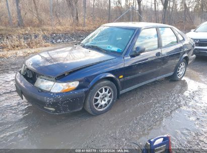 2000 SAAB 9-3 Dark Blue  Gasoline YS3DD58H3Y2030194 photo #3