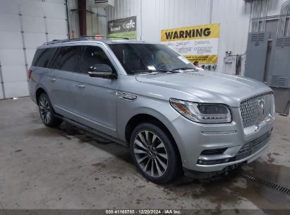 2020 LINCOLN NAVIGATOR RESERVE L Silver  Gasoline 5LMJJ3LT7LEL15306 photo #1