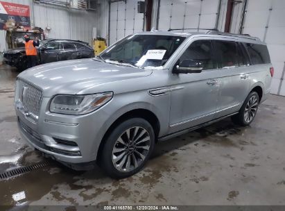 2020 LINCOLN NAVIGATOR RESERVE L Silver  Gasoline 5LMJJ3LT7LEL15306 photo #3