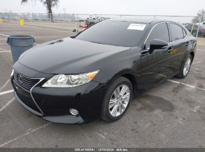 2014 LEXUS ES 350 Black  Gasoline JTHBK1GGXE2141552 photo #3