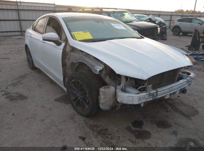 2019 FORD FUSION SE White  Gasoline 3FA6P0H70KR239578 photo #1