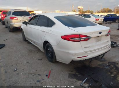 2019 FORD FUSION SE White  Gasoline 3FA6P0H70KR239578 photo #4