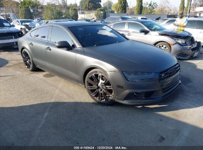 2014 AUDI A7 3.0T PREMIUM PLUS Black  Gasoline WAUWGAFC6EN067917 photo #1