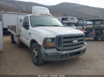 2005 FORD F-350 XL/XLT White  Diesel 1FDWF36P35EB82071 photo #1