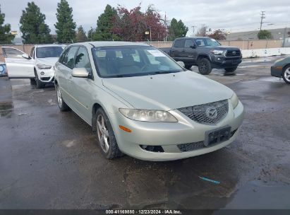 2004 MAZDA MAZDA6 S Silver  Gasoline 1YVFP82D145N75442 photo #1