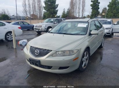 2004 MAZDA MAZDA6 S Silver  Gasoline 1YVFP82D145N75442 photo #3