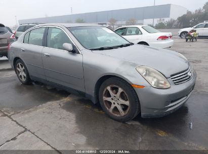 2004 INFINITI G35X Silver  Gasoline JNKCV51F34M714586 photo #1