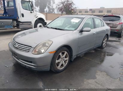 2004 INFINITI G35X Silver  Gasoline JNKCV51F34M714586 photo #3