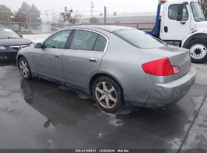 2004 INFINITI G35X Silver  Gasoline JNKCV51F34M714586 photo #4