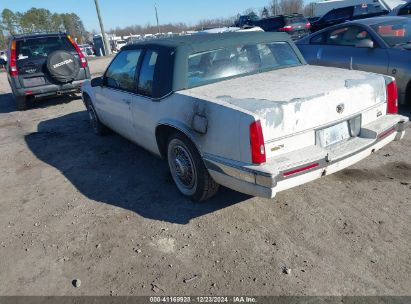 1988 CADILLAC ELDORADO White  Gasoline 1G6EL1156JU615680 photo #4