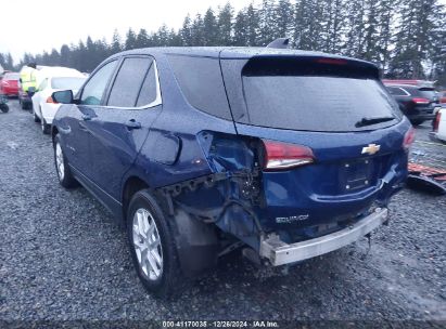 2022 CHEVROLET EQUINOX AWD 2FL Dark Blue  Gasoline 3GNAXTEV1NL134071 photo #4