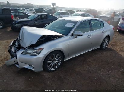 2014 LEXUS GS 350 Silver  Gasoline JTHBE1BL7E5044173 photo #3