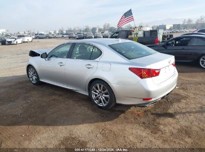 2014 LEXUS GS 350 Silver  Gasoline JTHBE1BL7E5044173 photo #4