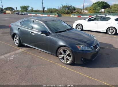 2011 LEXUS IS 250 Black  Gasoline JTHBF5C20B5146758 photo #1