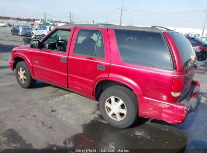 2000 OLDSMOBILE BRAVADA Red  Gasoline 1GHDT13W1Y2283789 photo #4