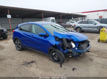 2018 HONDA HR-V EX Blue  Gasoline 3CZRU5H58JM715898 photo #1