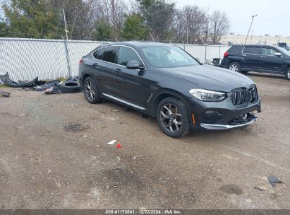 2021 BMW X4 XDRIVE30I Black  Gasoline 5UX2V1C08M9F15990 photo #1