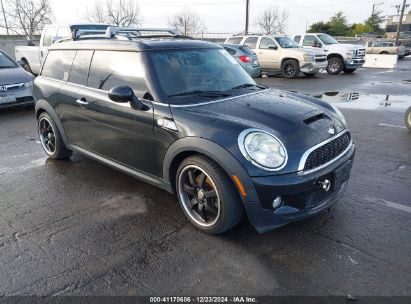 2009 MINI COOPER S CLUBMAN Black  Gasoline WMWMM33529TP92918 photo #1