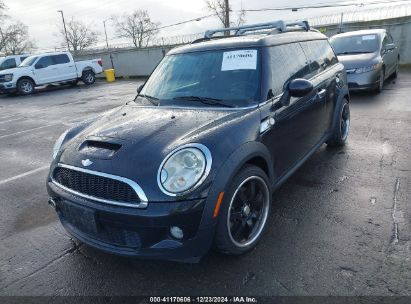 2009 MINI COOPER S CLUBMAN Black  Gasoline WMWMM33529TP92918 photo #3