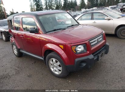 2008 HONDA ELEMENT EX Red  Gasoline 5J6YH287X8L014632 photo #1