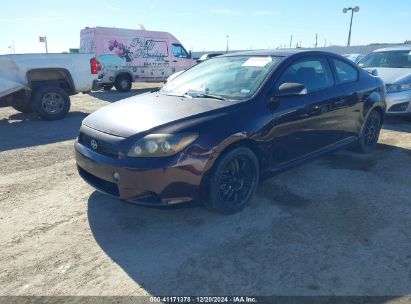 2008 SCION TC Purple  Gasoline JTKDE167480225328 photo #3