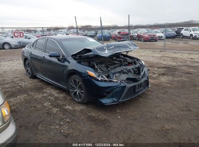 2018 TOYOTA CAMRY SE Black  Gasoline 4T1B11HK5JU541214 photo #1