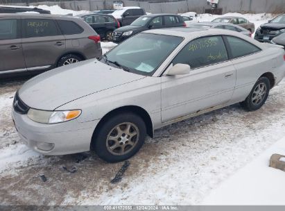 2001 TOYOTA CAMRY SOLARA SE Silver  Gasoline 2T1CG22P31C425444 photo #3