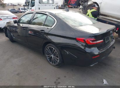 2022 BMW 530 I Black  Gasoline WBA53BH02NWX56637 photo #4